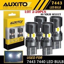 2-20X 7443 LED Reverse Backup Light Bulbs White For 2018 19 20 21 Ford F150 F250