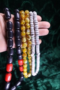A beautiful collection of exquisite antique Islamic prayer beads