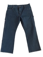 New Dickies Carpenter Jeans Size 36x30 Fits Sz 40 Dark Wash Men  s