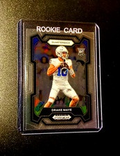 Drake Maye Rookie 2024 Panini Prizm New England Patriots QB RC #1 Football MVP