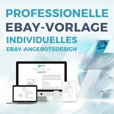Professional eBay Template Custom eBay Listing Design