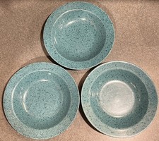 Japan STONEWARE Soup/Salad 8  Shallow BOWLS G...