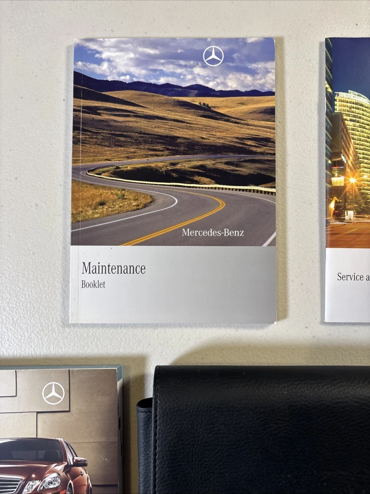 Mercedes Benz Clase E E350 E550 2010 deportivo de lujo E63 AMG conjunto manual de operador xz Foto 3 de 4