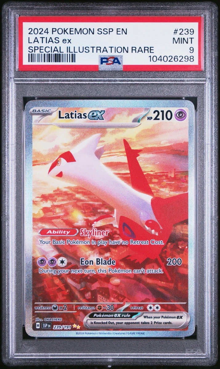Latias Pokémon TCG Full Art Individual Trading Card Games for sale