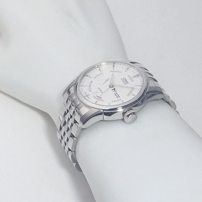 Oris Artelier Small Second Pointer Date 7666 Used… - image 7