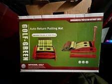 Golf Green Auto Return Putting Mat