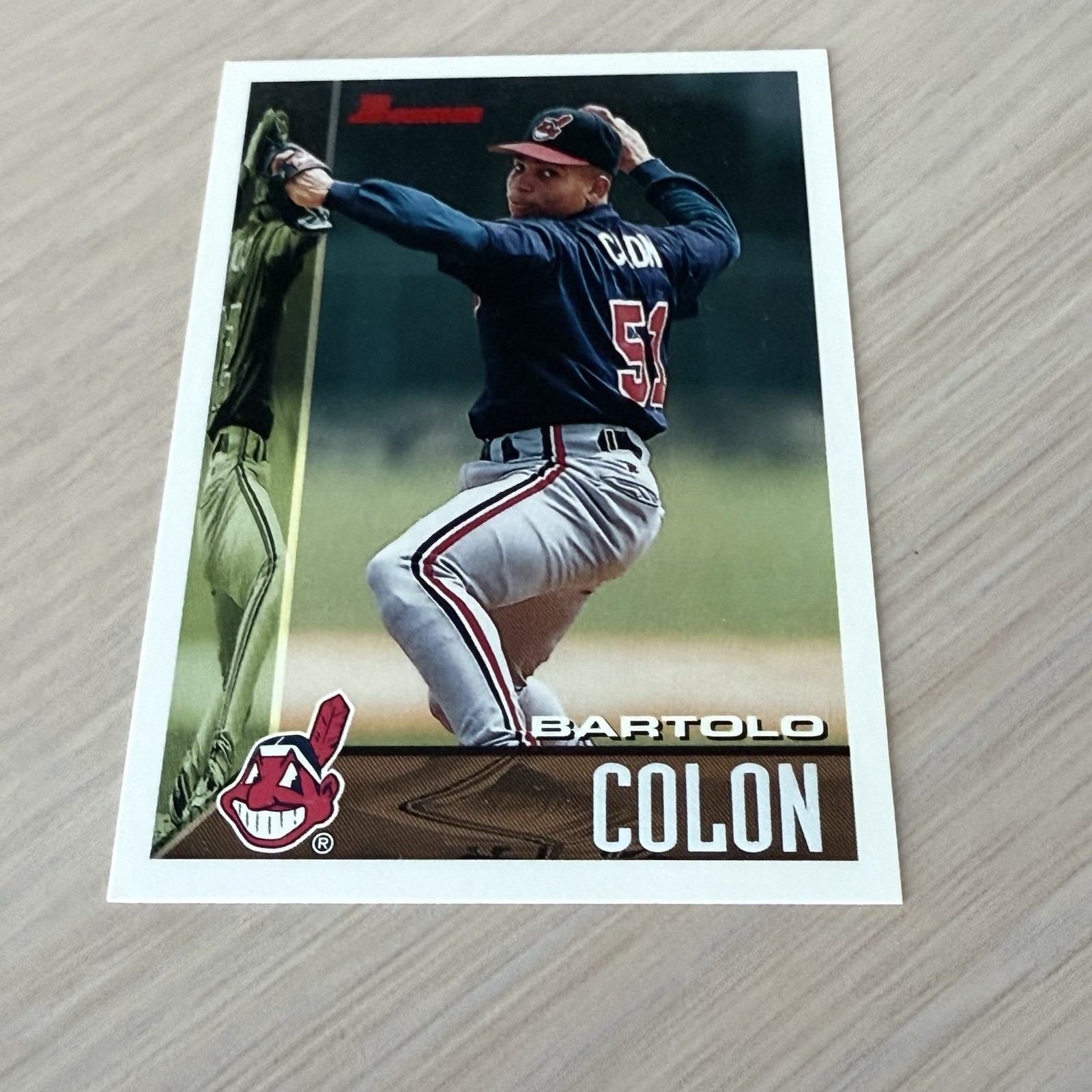BARTOLO COLON ROOKIE CARD 1995 Bowman RC Cleveland Indians Baseball MINT!