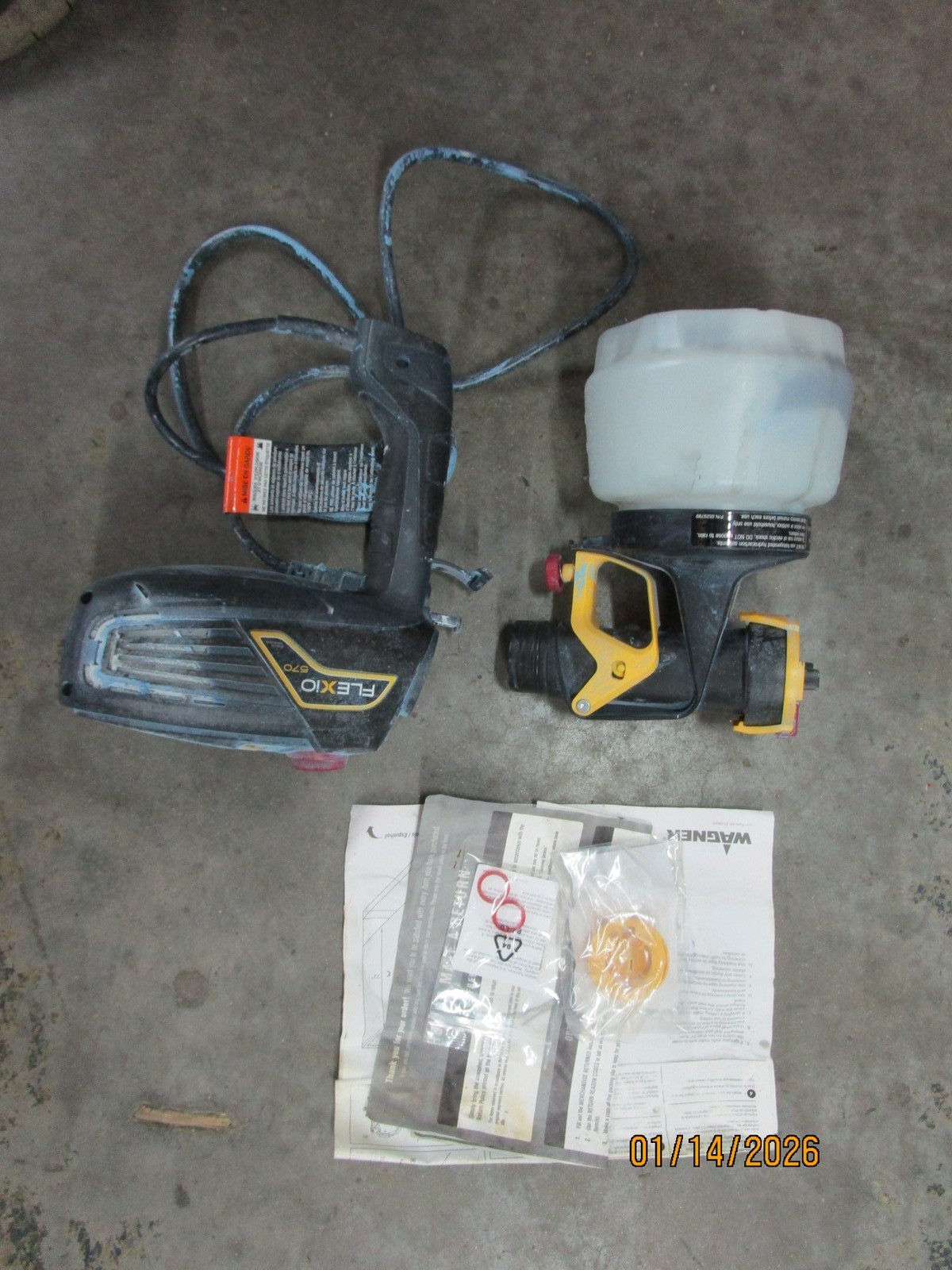 Wagner Flexio 570 Handheld HVLP Paint Sprayer