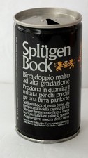Rare SPLUGEN-Bock beer-330mL-Italy-1983