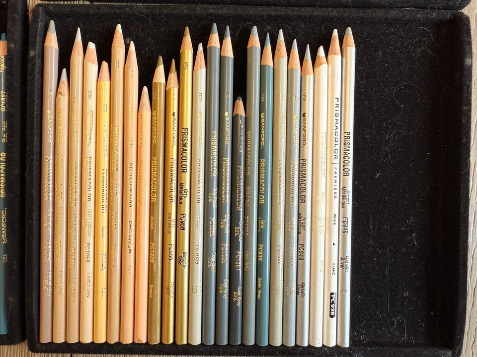 PRISMACOLOR 100+ Colored Pencils | Mix of Sanford, Some Newer | Art Box - Image 4 of 4