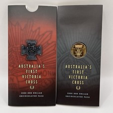 2000 $1 One Dollar Coin - Australia's First Victoria Cross - Uncirculated in RAM