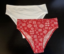 NEW 40 SKIMS FITS EVERYBODY CHEEKY BRIEFS 2 PAIRS SZ L