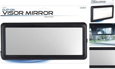 70003 Car Sun Visor Mirror   Black Deluxe Makeup  Cosmetic Mirror, Universal