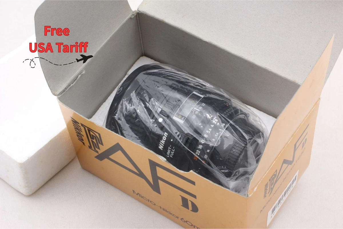 ED f/2.8G 60mm Micro 元箱付き！■ほぼ新品■Nikon Amazon.com DSLR for Lens f/2.8D 60mm Micro-NIKKOR AF 1987 Nikon : レンズ(単焦点)
