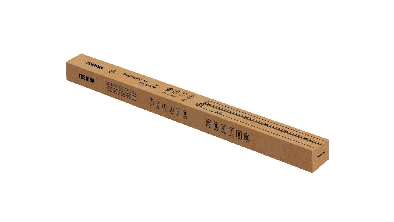 TOSHIBA LED ВСЕПОГОДНЫЙ 1500 60W 4000K-6900lm 24390₽