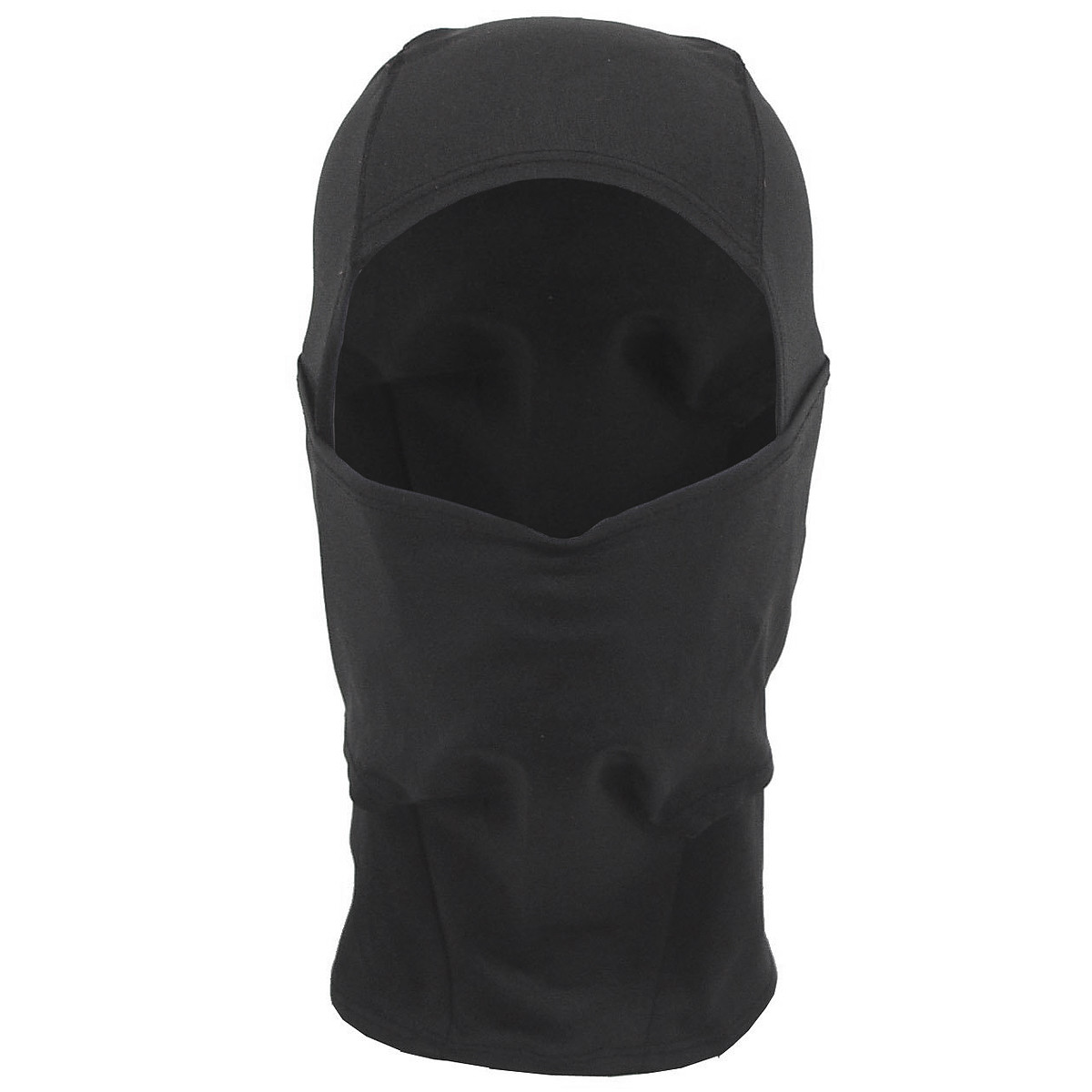 LIGHTWEIGHT 1 HOLE BALACLAVA SPANDEX PAINTBALL AIRSOFT ARMY HUNTING BLACK
