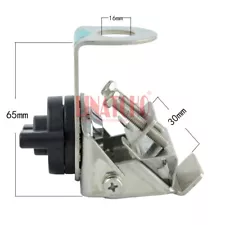 KY-56 Stainless Steel Mobile Radio PL259 M Car Antenna on Gutter Mount Bracket