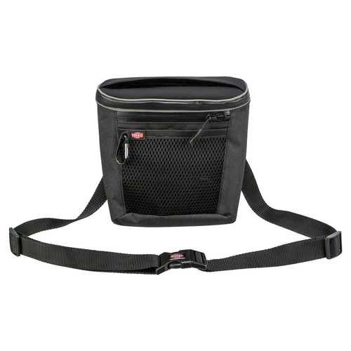 Trixie Snack-Tasche Duo Treat anthrazit für Hunde, 20x20x5 cm, Zubehör - Afbeelding 1 van 5