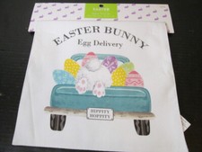 Easter Bunny Egg Delivery Table Runner, 13" x 72"