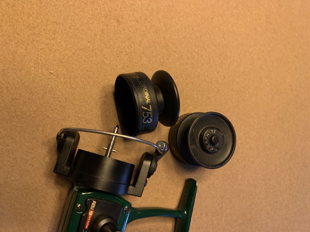 Vintage Abu Garcia Cardinal 753 Reel w/ 2 Spools | eBay