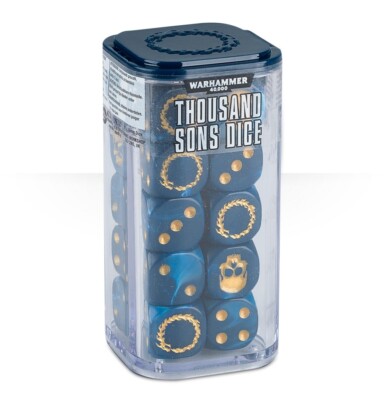 Warhammer 40K Thousand Sons Dice Set
