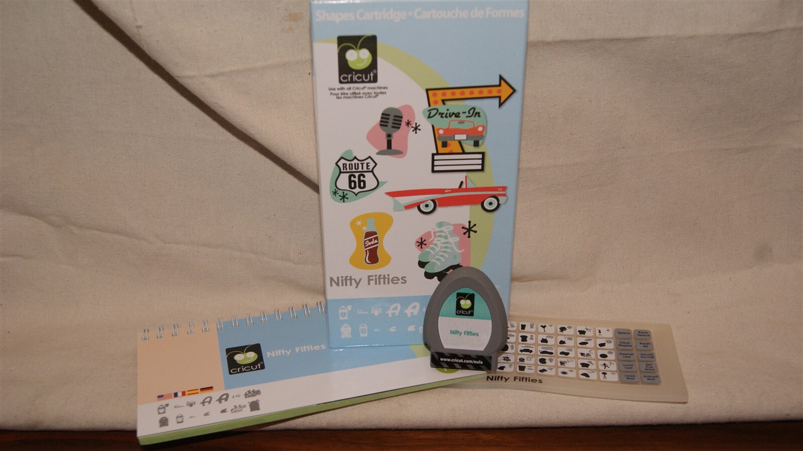 Cricut Cartridge NIFTY FIFTIES Complete! Sealed Cartridge NOT