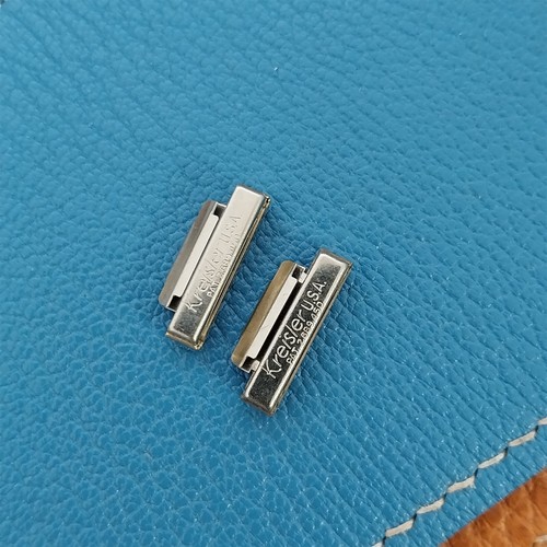 2 Kreisler DuraFlex Yellow Gold Fill Unused LINKS add 1/4" to Vintage Watch Band - 第 3/3 張圖片