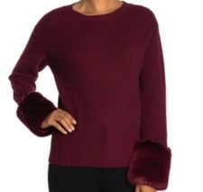 Love Token Burgundy Knit Sweater
