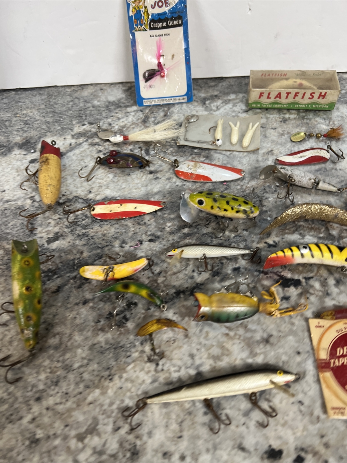 Vintage Lure Lot Frog Fishing Lures lot 24 piece lot eBay
