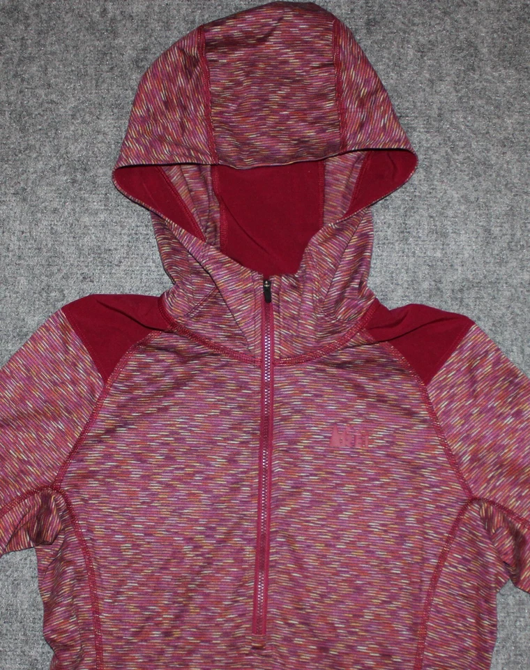 REI женщин SCREELINE 1/2 молнии пуловер с капюшоном работает туризм sz S пуловер - Изображение 2 из 4