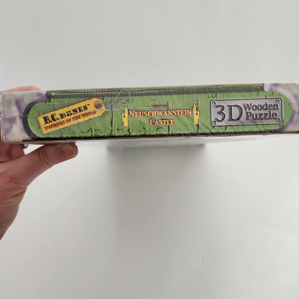 NUEVO BC Huesos Madera 3D Puzzle Castillo Neuschwanstein Foto 4 de 4