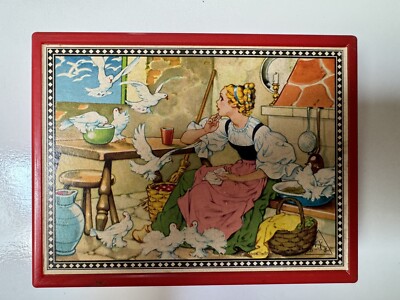 Vintage Eichhorn West Germany Picture Puzzle Blocks Cubes Fairy Tale Hausen