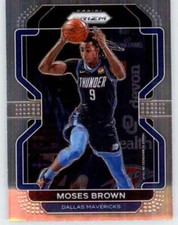 2021-22 Panini Prizm #173 Moses Brown NM-MT Mavericks ID:75345