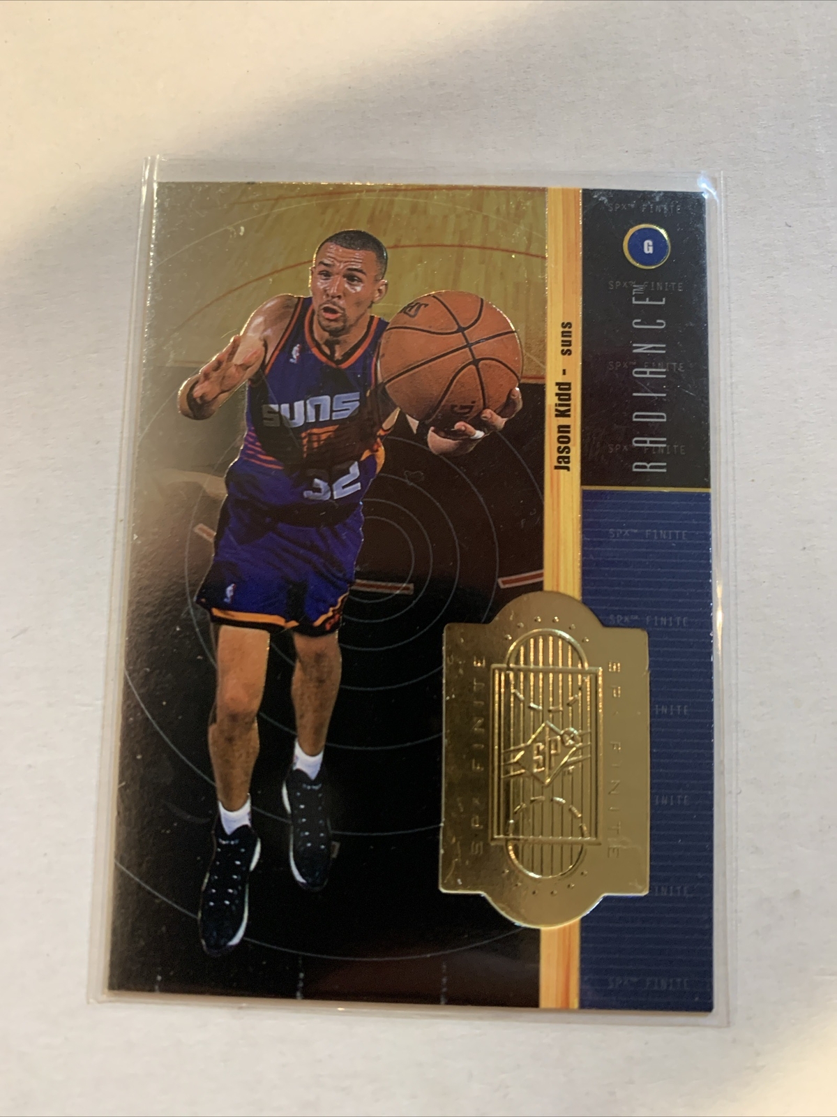 JASON KIDD 1998-99 SPX FINITE RADIANCE /5000 PHOENIX SUNS #41 HOFer