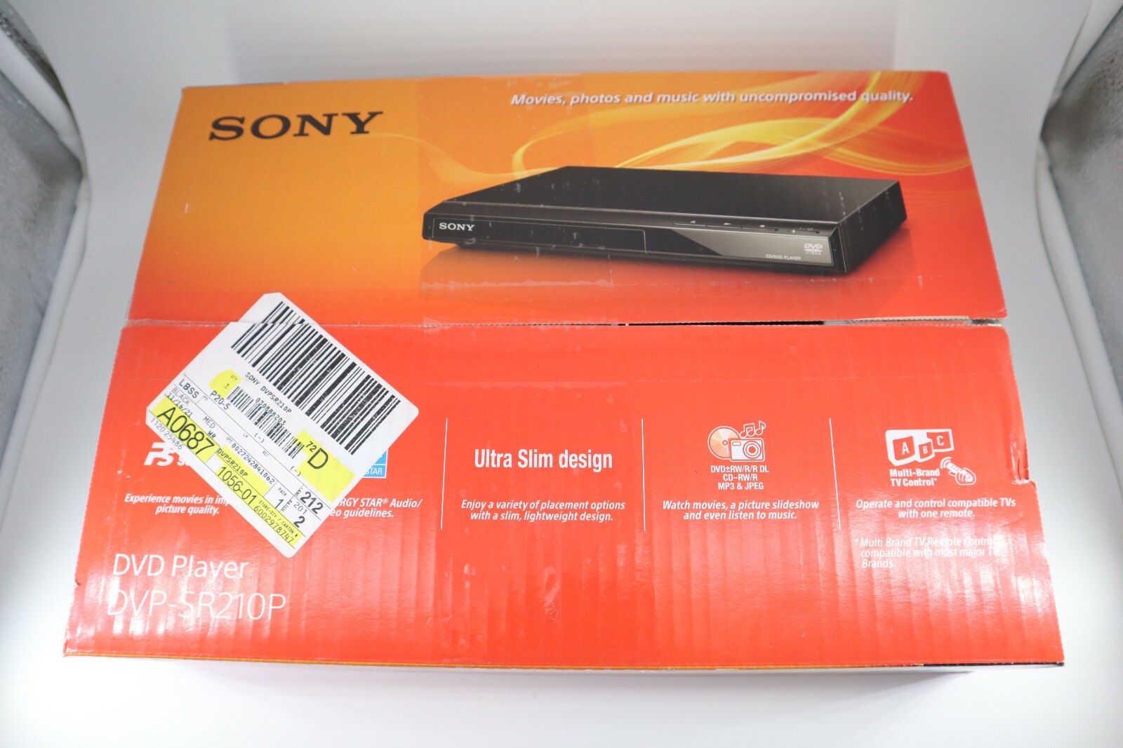 Sony DVPSR210P DVD Player eBay