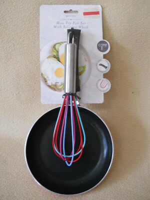 Core Kitchen Mini Fry Pan & Wisk / NEW