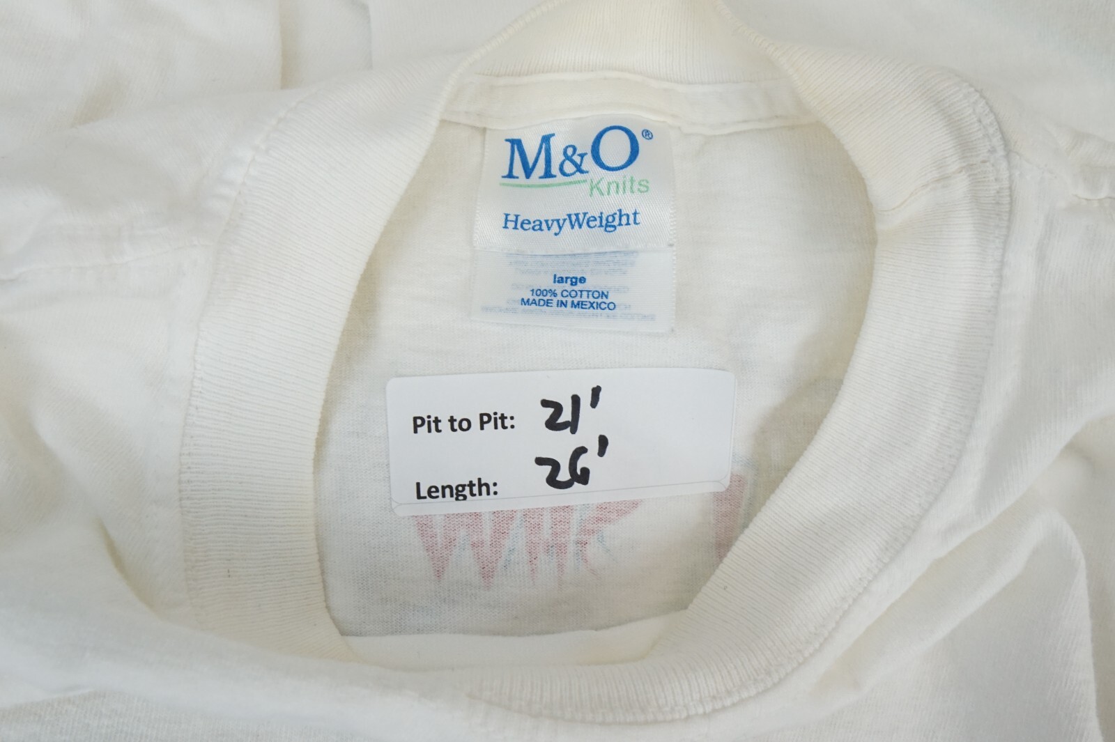 Vintage Jones I SAW NO SHOW Jones US TOUR Size L Shirt Country