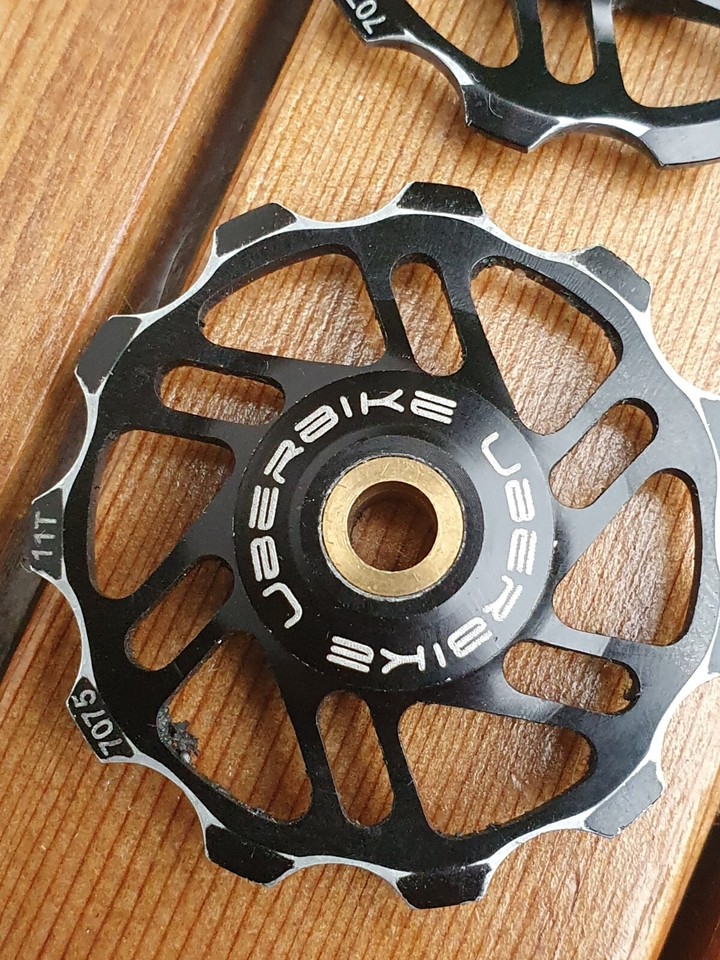 Uber Bike Jockey Wheels Pulleys 11T Derailleur Mech eBay