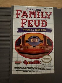 Family Feud (Nintendo NES, 1985) Cleaned Tested Working