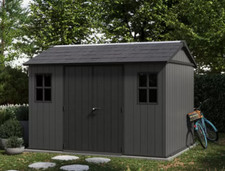 Shed 11ft 5" x 7ft 6" (3.5 x 2.3m) Storage Shed with Side Entry Made of wood