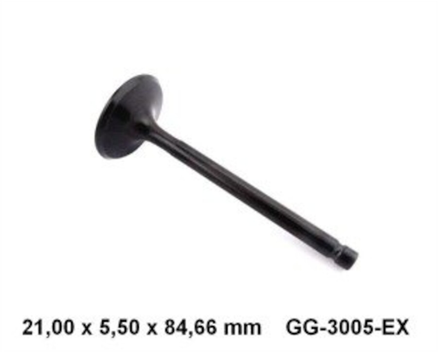 Soupape d'échappement GG-3005-EX de précision pour culasse SUZUKI GSX 250 E