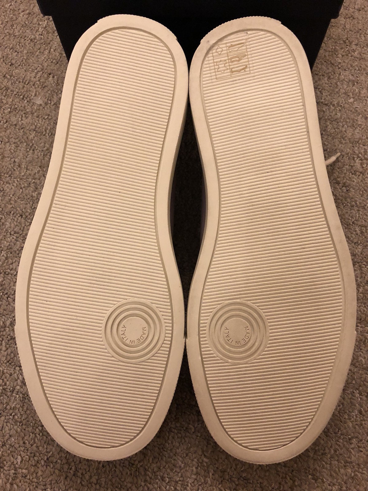 Authentic Ralph Lauren Leather Sneakers Purple Label Collection 37B RRP £395 NEW image 7