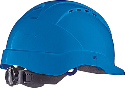 Tector Industrie Schutzhelm,EN397 Blau 6 Punkt Textilausstattung,Drehverschluss 