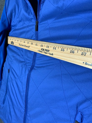 KJUS Jacket Blue Men's 50M Golf Retention Full-Zip Pockets Long Sleeve - Picture 15 of 17