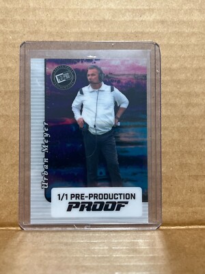 Urban Meyer 2024 Leaf Football 1/1 Pre Production Proof