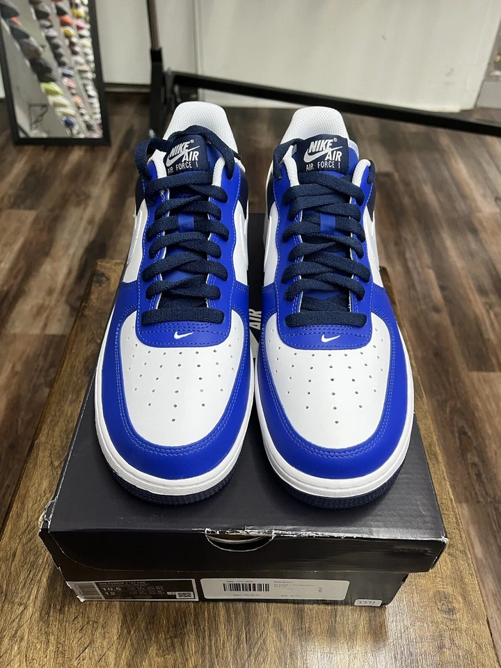 Nike Air Force 1 '07 LV8 Juego Royal Navy Parte Superior Baja FQ8825-100 Para hombres Talla 10.5 NUEVO Foto 2 de 4