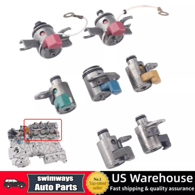 7PCS 4EAT AutoTransmission Shift Solenoid 31939-AA191 For Subaru Forester 99-up
