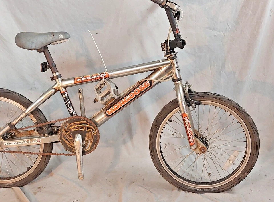 2002 Mongoose Hoop-D Team BMX Bike Mid-School Retro Gyro Freestyle USA Shipper:) - Image 4 of 4