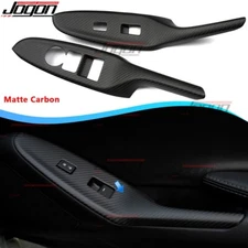 Dry Carbon Door Window Button Cover For Mazda MX-5 ND RF Coupe MX5 Miata 16-2024