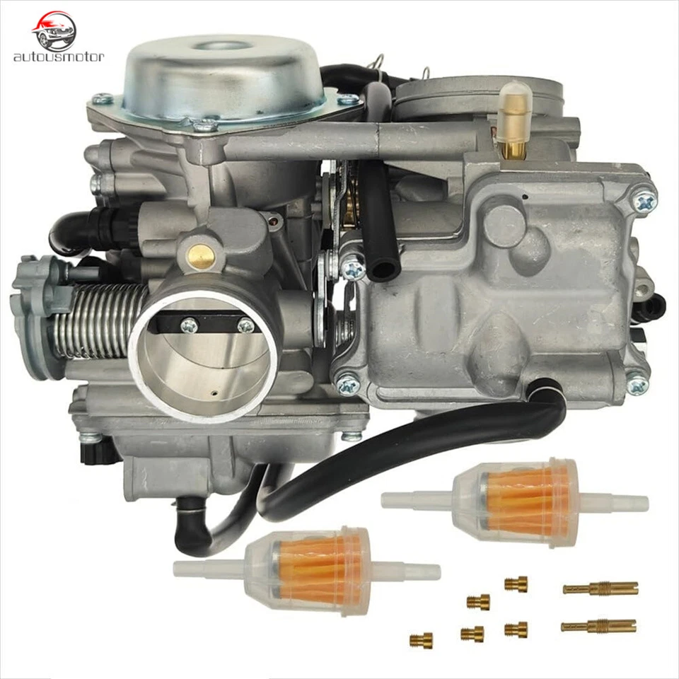 Carburador apto para Honda Shadow Spirit 1100 VT1100 VT1100C + válvula de combustible Petcock  Foto 2 de 4